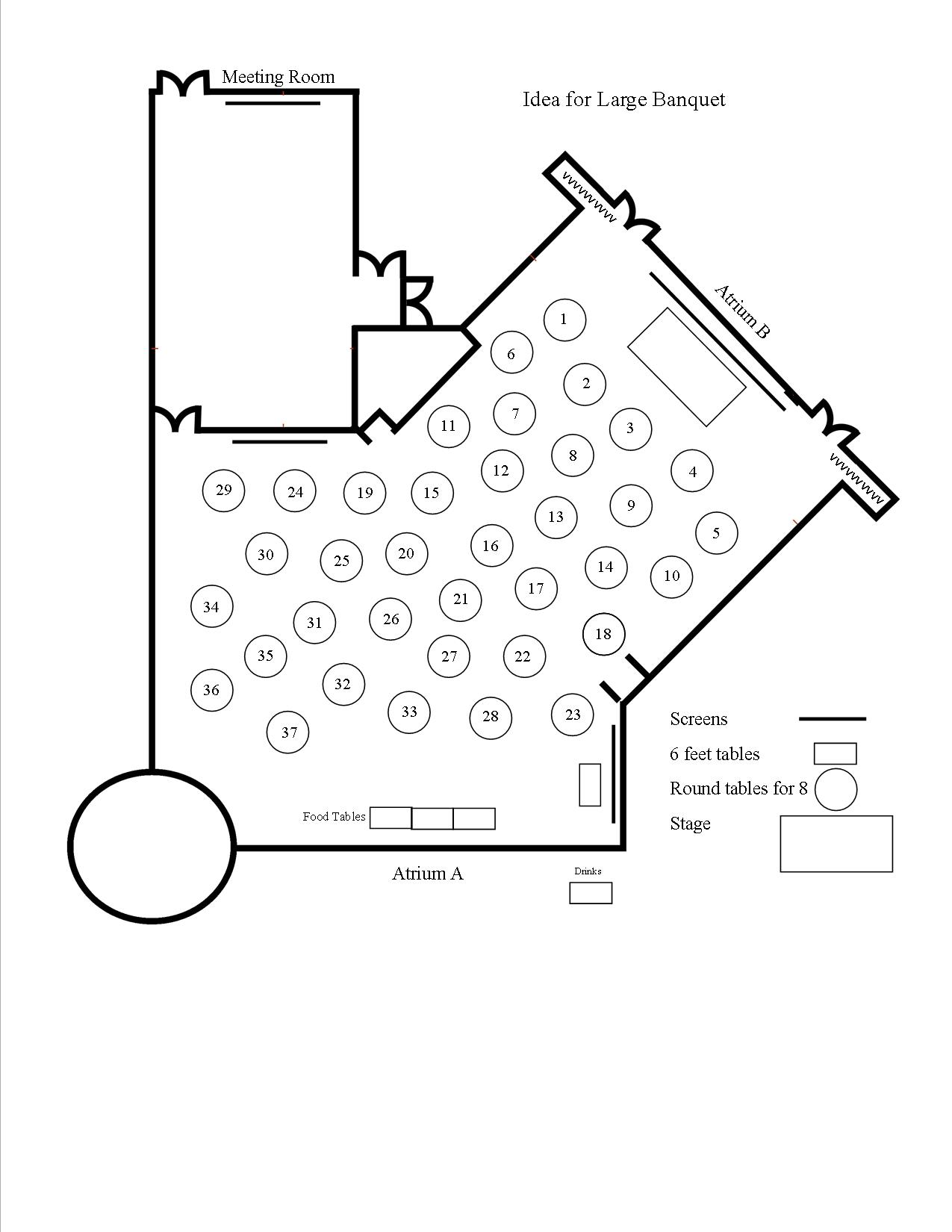 Room Set-Up and Style Option